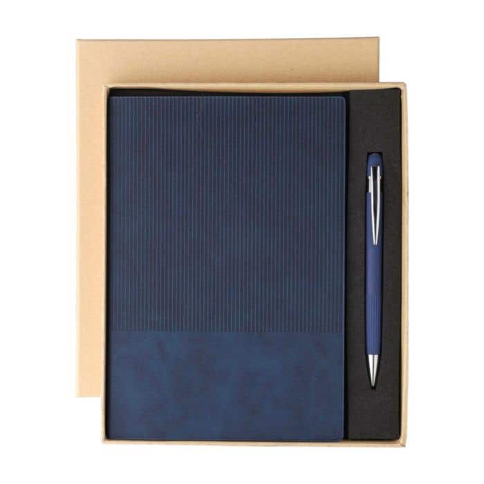 Notitieboekset Tarek | A5 | FSC® papier | 100 pagina's | Gelinieerd | Met pen | In geschenkverpakking