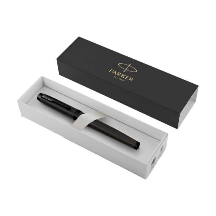 Parker rollerpen IM Achromatic | RVS | Matte afwerking