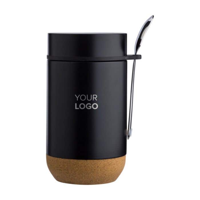 Lunchpot Nash | 400 ml | RVS | Dubbelwandig | Met lepel