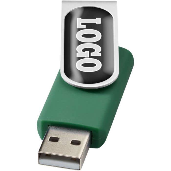 USB Stick Twist met doming [1-32 GB]