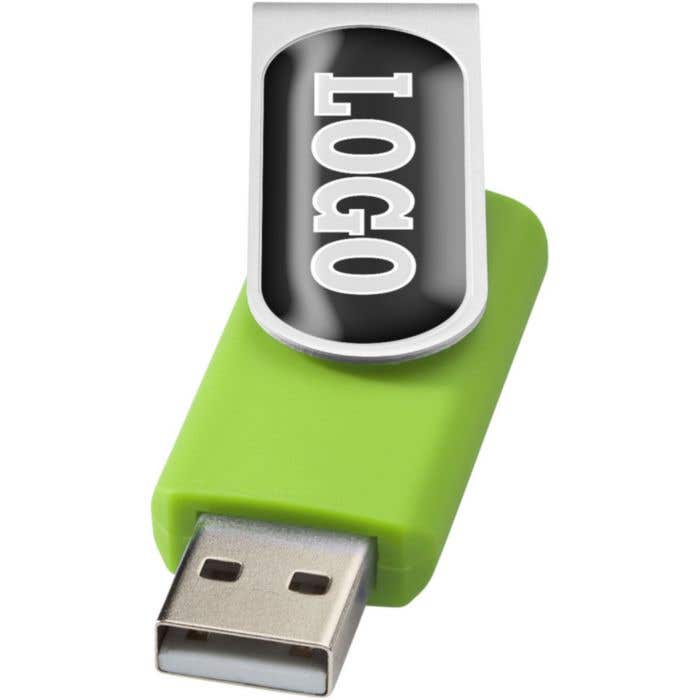 USB Stick Twist met doming [1-32 GB]