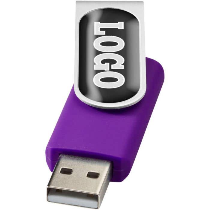 USB Stick Twist met doming [1-32 GB]