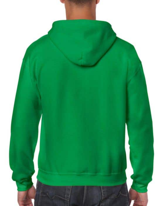 Gildan hooded vest Full Zip Heren