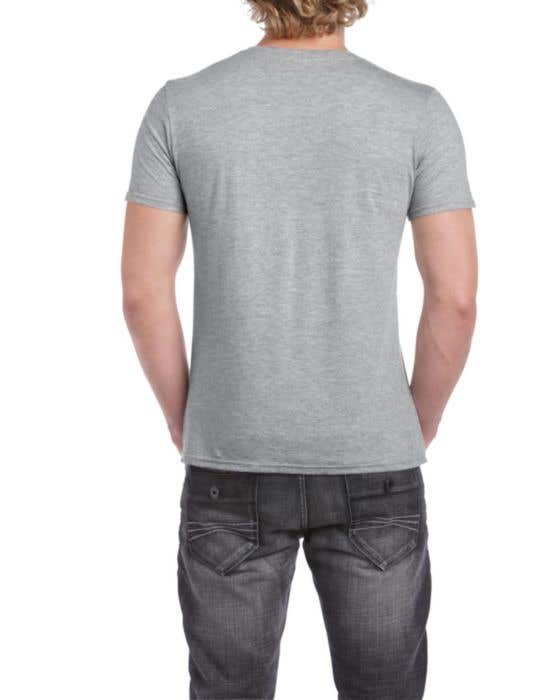 Gildan t-shirt Soft Style V-neck Heren