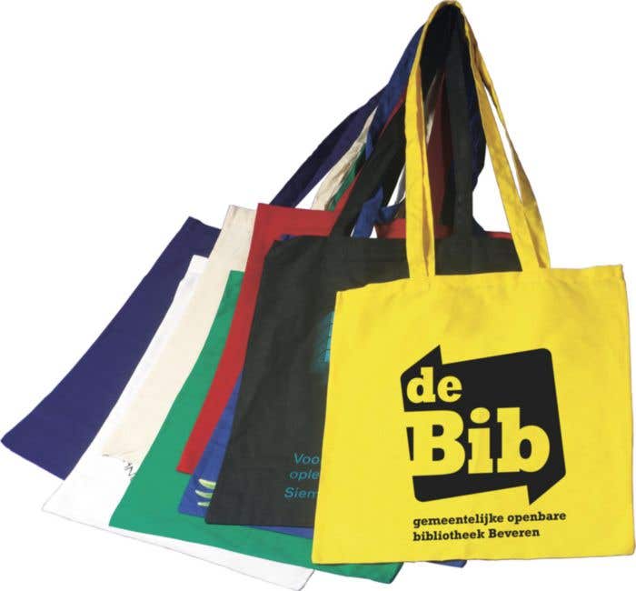 Katoenen schoudertas