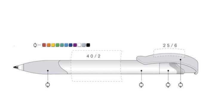 Toppoint Balpen Apollo solid