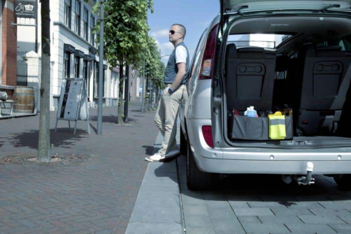 Auto organizer Simon | Opvouwbaar | 2 compartimenten