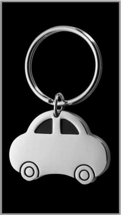 Sleutelhanger Beatrice | Autovorm | Metaal