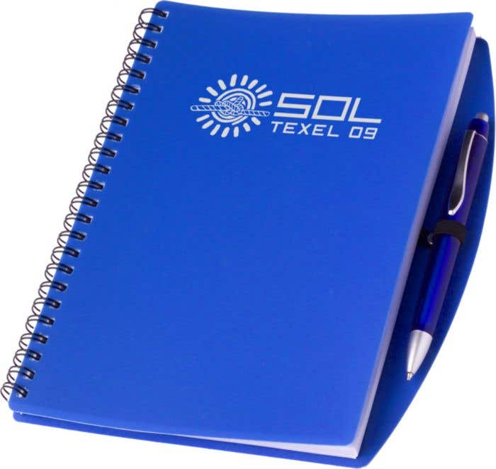 Notitieboek Bright | A6 | 65 pagina's | Gelinieerd | Ringband | Met pen