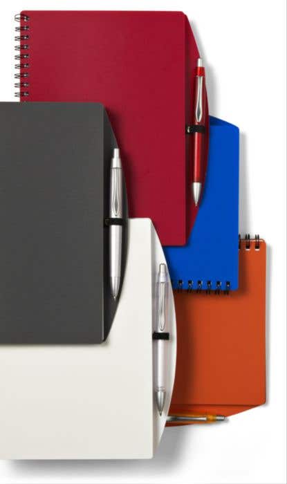 Notitieboek Bright | A6 | 65 pagina's | Gelinieerd | Ringband | Met pen