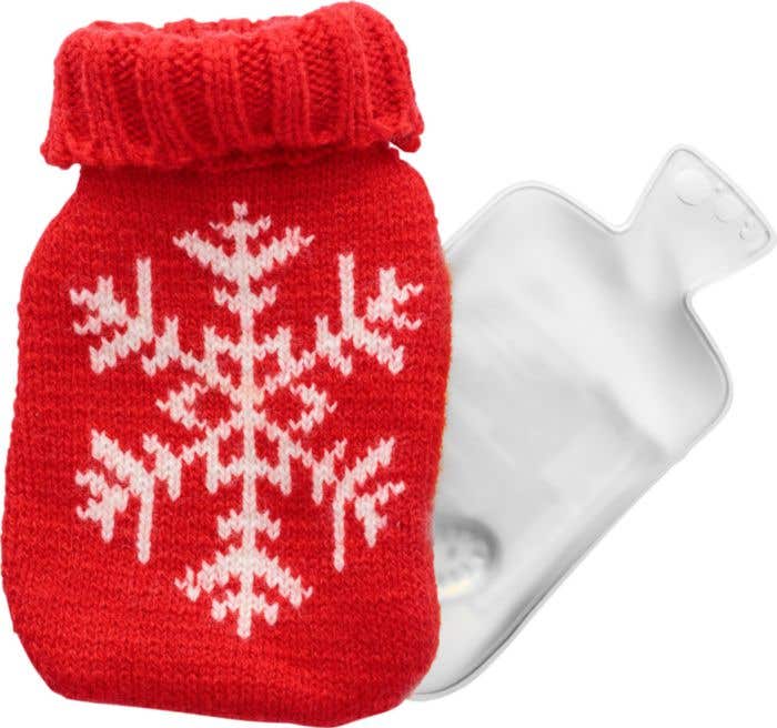 Warmtepad Maisie | Herbruikbaar | Op klik | Zakje met sneeuwvlok