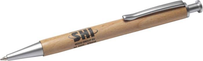 Houten balpen