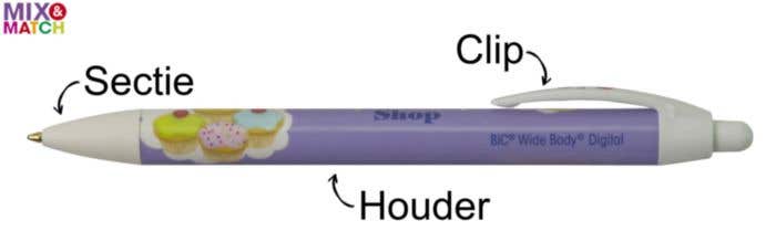 BIC® balpen Wide Body Digital
