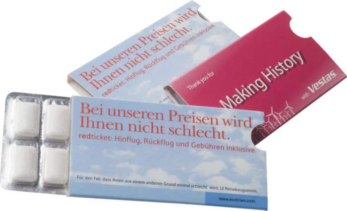 Kauwgomblister [12 stuks]