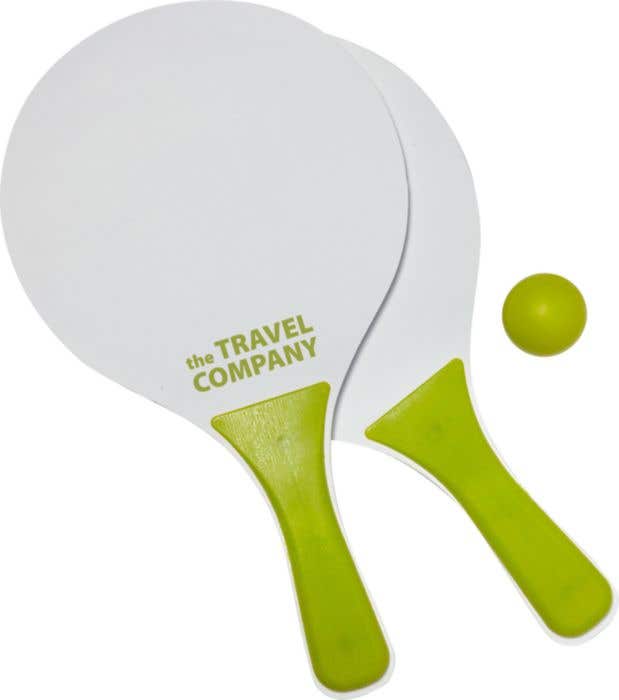 Beachballset Eliza | Hout | 2 batjes