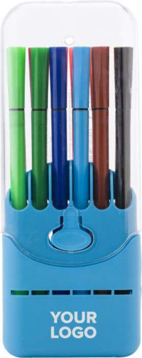 Viltstiften in doosje [12 kleuren]