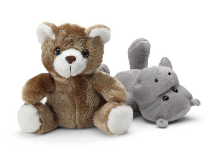 Knuffelnijlpaard Neeltje | 20 cm | Gestikte ogen