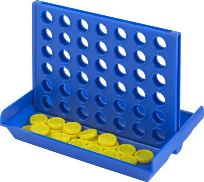 Vier-op-een-lijn reisspel