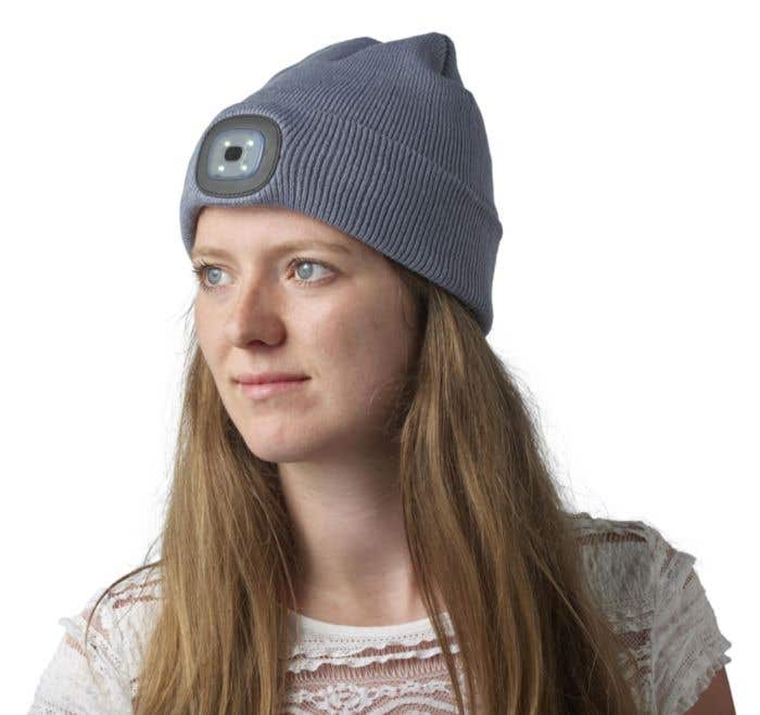 Beanie met LED