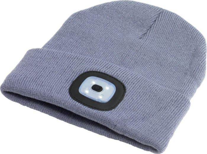 Beanie met LED