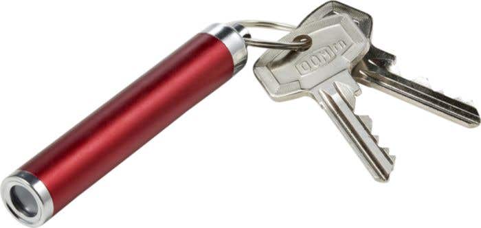 Sleutelhanger Pocket met zaklamp en lichtgevend logo