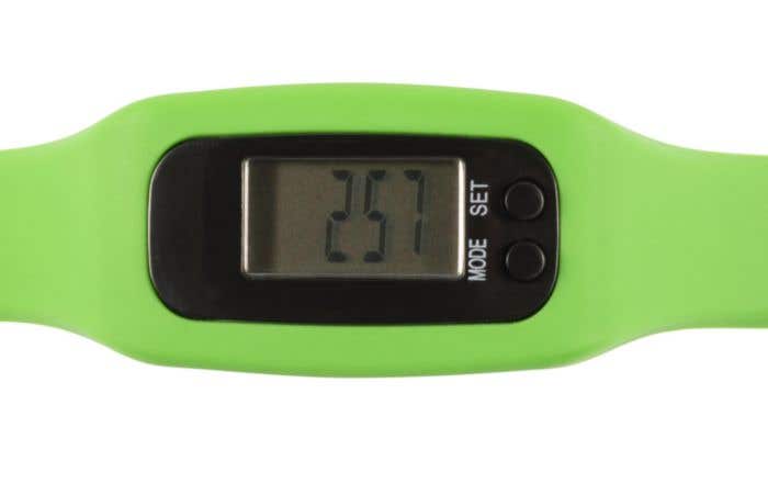 Stappenteller Tahir | Polsband | LCD-display