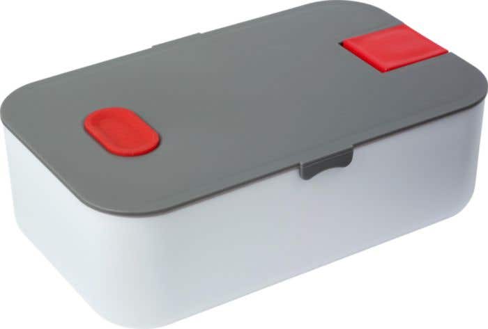 Broodtrommel met telefoonhouder