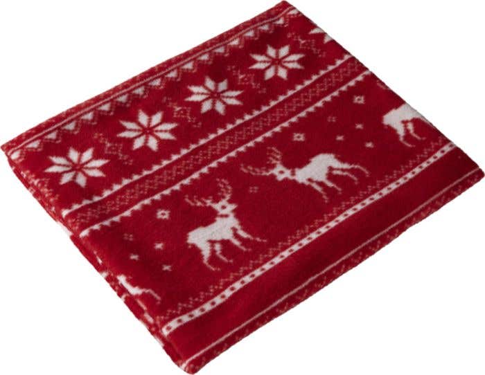 Deken Jane | Fleece | 180 g/m² | 120x150 cm | Rendierprint
