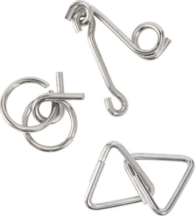 Metalen puzzel set [3-delig]