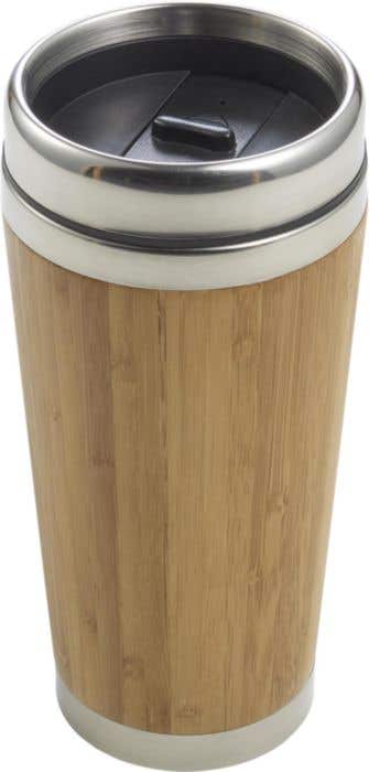 Reisbeker Sabine | 400 ml | Bamboe | Dubbelwandig