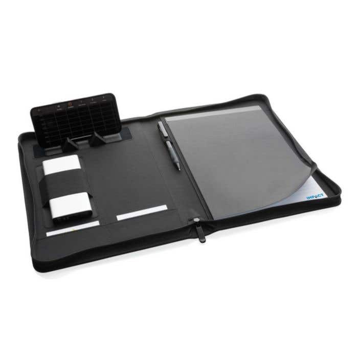 Impact Aware™ deluxe 300D tech portfolio met rits [A4]