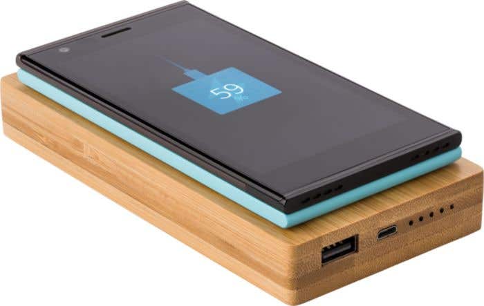 Bamboe powerbank [6.000 mAh]