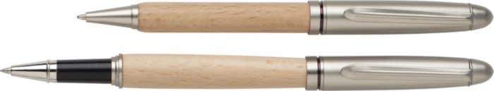 Houten pennenset [2-delig]