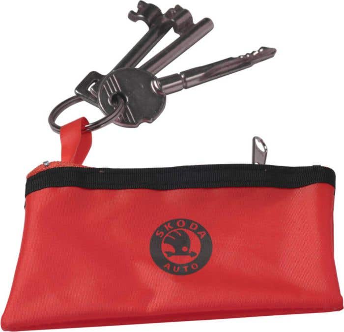 Fleurige sleutel-etui