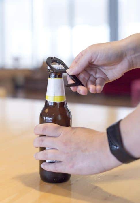 Hygiënesleutel met flesopener