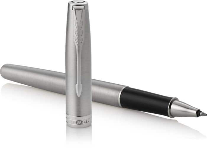 Parker rollerpen Sonnet Stainless Steel