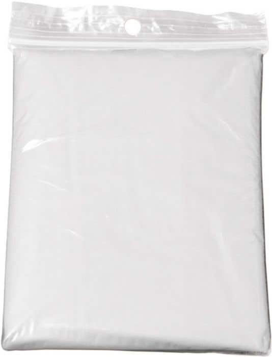 Vinyl poncho met capuchon