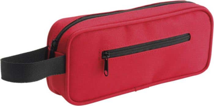 Etui Zipper | Voorvak met rits | Draaglus