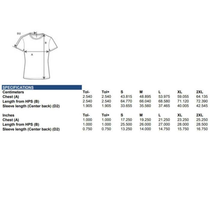 Gildan t-shirt Heavyweight Dames