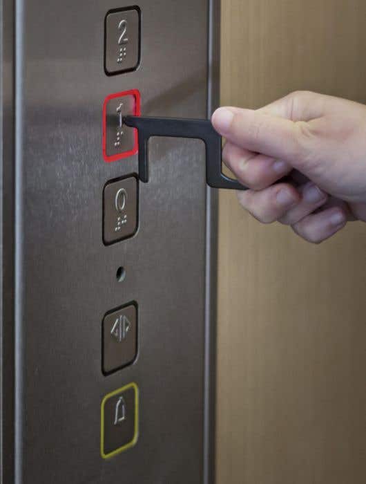 Hygiënesleutel met flesopener