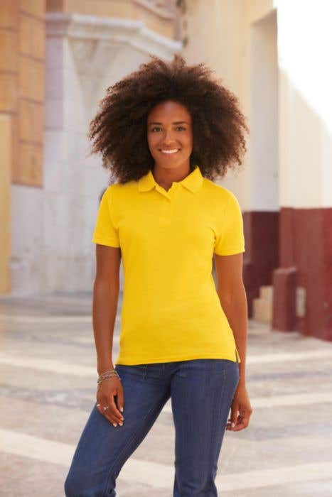 Fruit of the Loom polo 65/35 Dames