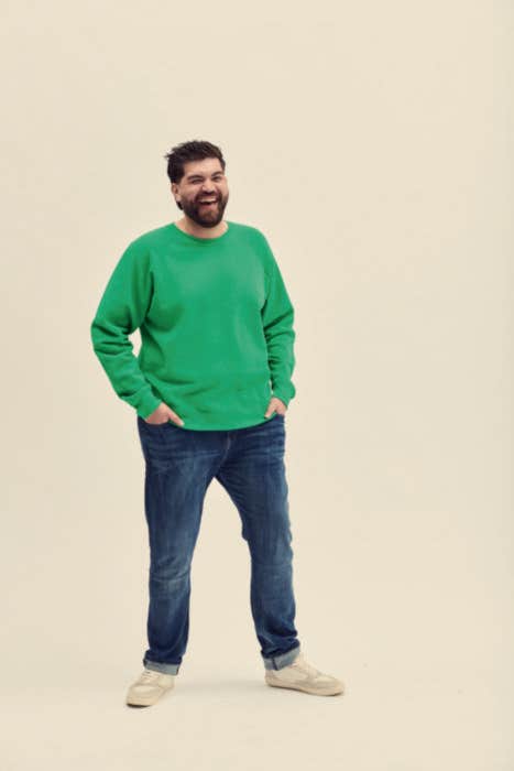 Fruit of the Loom sweater Raglan Sweat Classic Heren