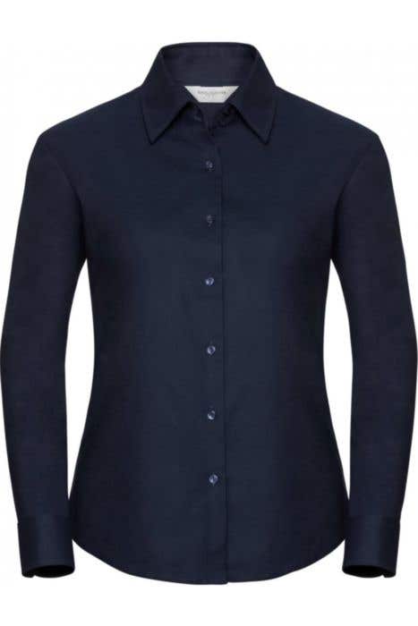 Russel overhemd Oxford Easy Care Dames