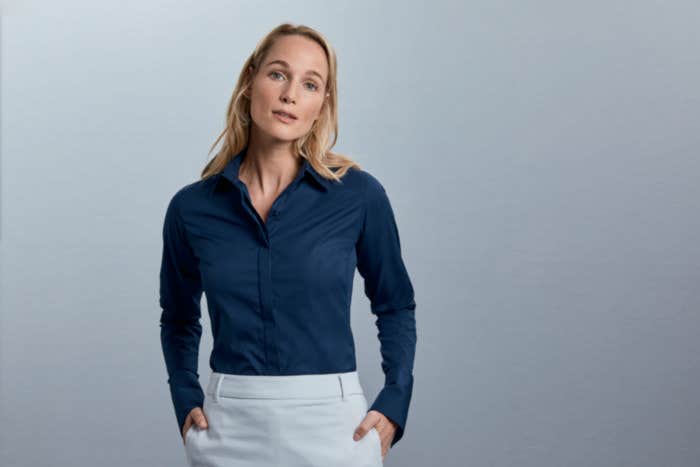 Russel overhemd Ultimate Stretch Dames