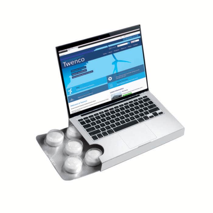 Compli'mints blister met flap
