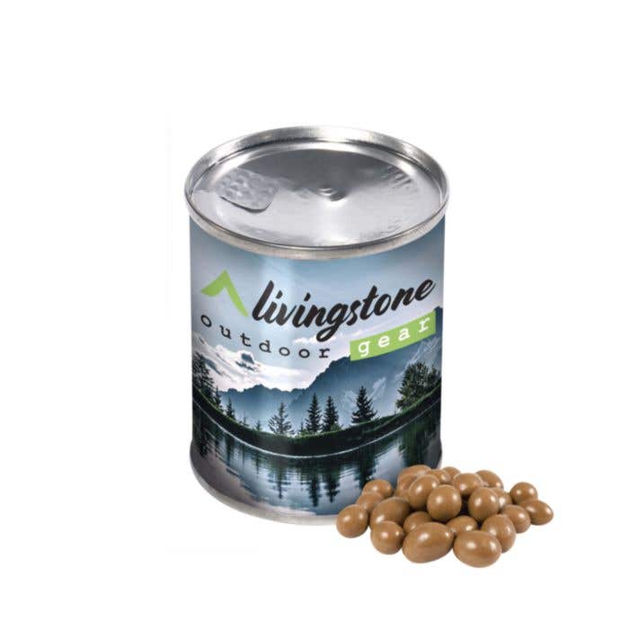 Choco pinda's in blikje