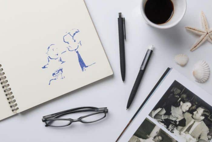 X3 pen smooth touch Black