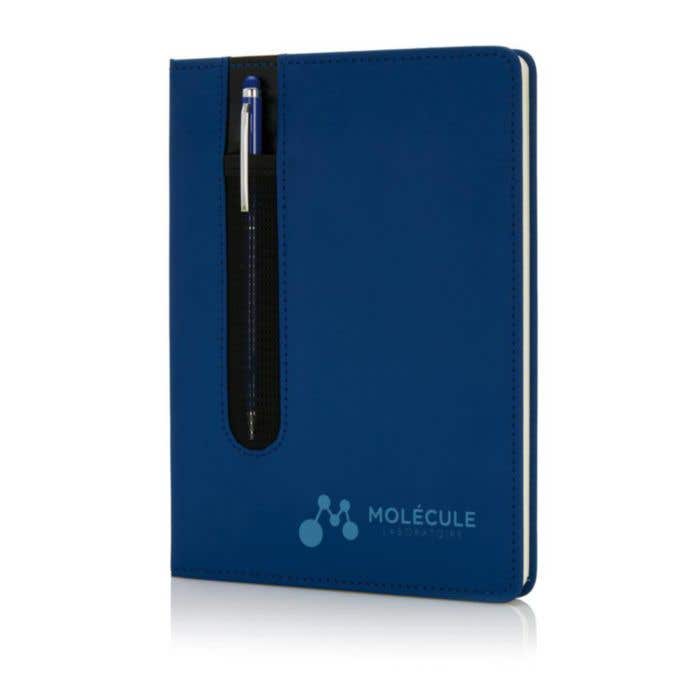 Notitieboek Hardcover met stylus pen [A5]