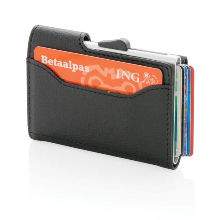 PU leather RFID kaarthouder C-Secure