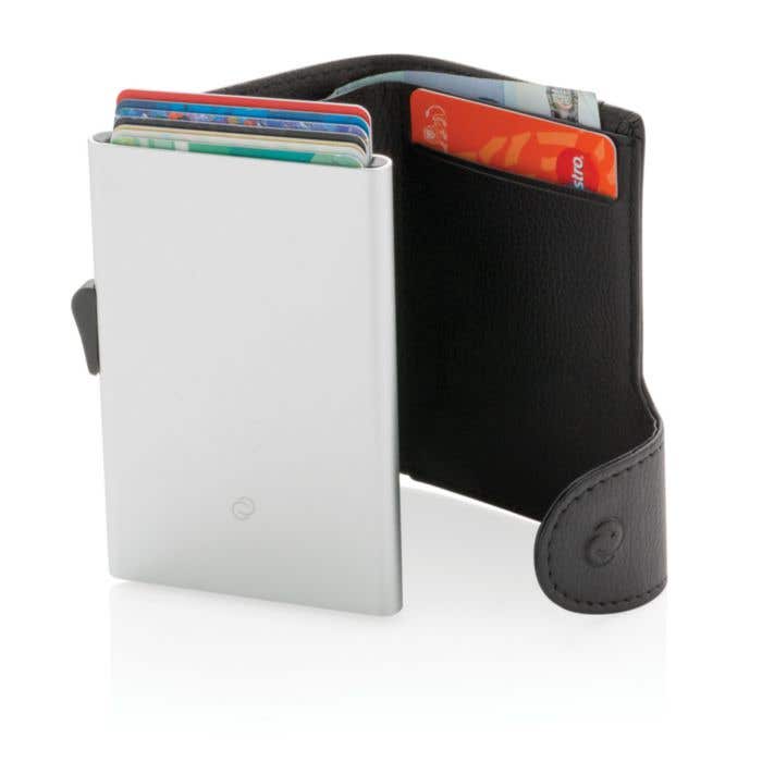 PU leather RFID kaarthouder C-Secure